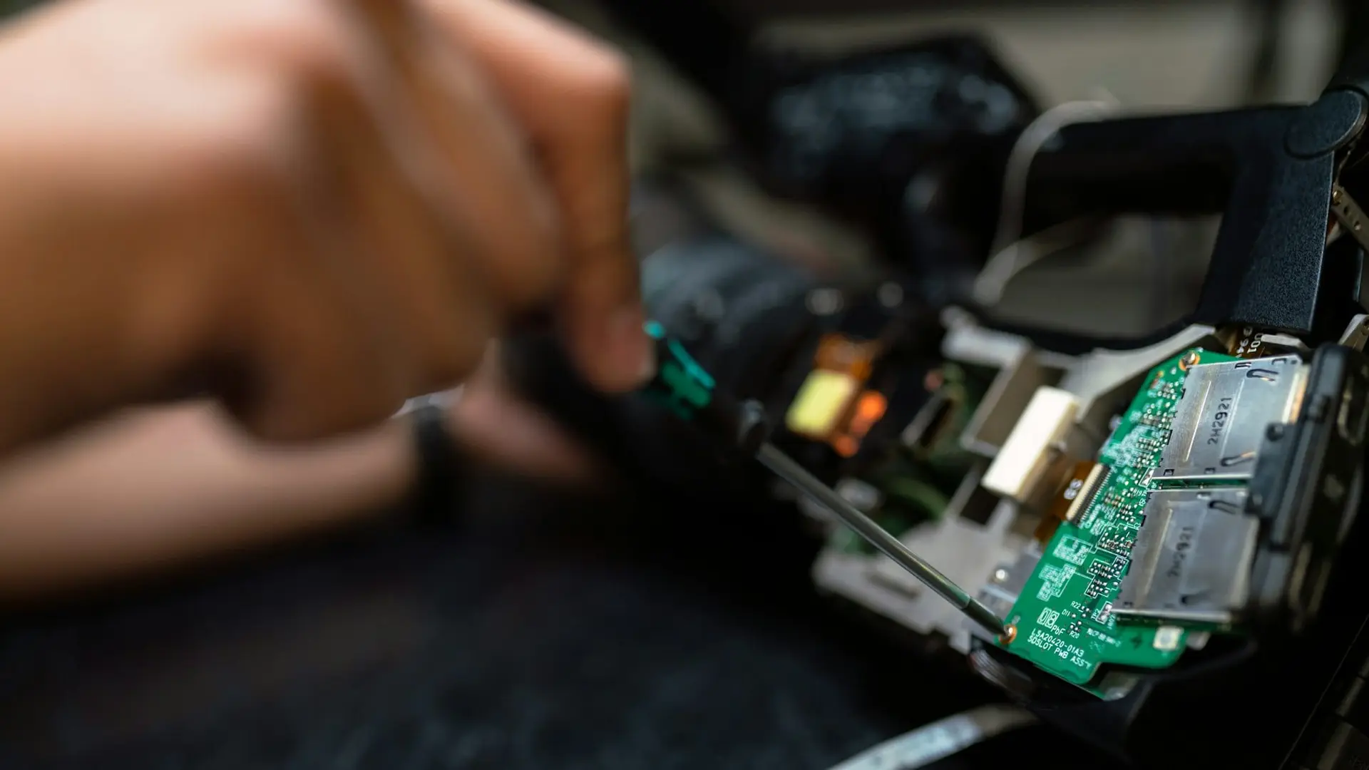 Elektronik kart üzerinde ölçüm yapılması